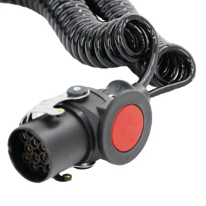 7 Pin Core Trailer and Truck Cable Electrical for Other Brake Systems Wire Spiral Spring Cables