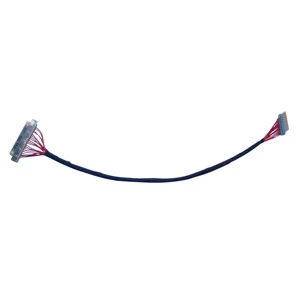 Lvds Cable Assembly with Twisted Pair and Shielded Jst Hit 2-Pin Connector Wire Harness for Computer Applications