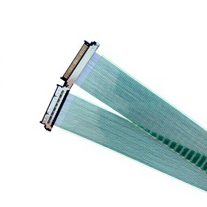 K-E-L Usl20 Micro Coaxial Cable Assembly 0.4mm Pitch 42AWG 30 Pin LVDS EDP Cable For LCD Display Camera