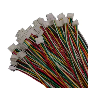 2.0mm Pitch JST-style 2/3/4/5-Pin Connector Wiring Harness with Color-Coded Wires for Electronics