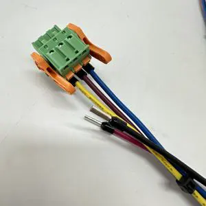 SHANYOU Electronic Engineering Machinery Wiring Harness PTFE Insulated PVC Jacketed Tinned Copper Conductor 12V 1 Meter Length