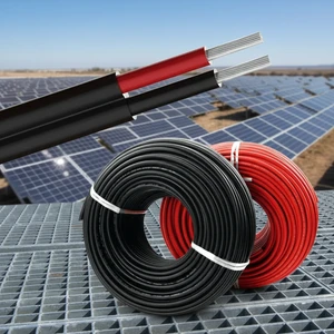 Solar PV Cable TUV62930 IEC131-1x6 LSZH Copper Conductor PE Jacket 6mm2 Low Voltage Power Station Use