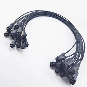 Wiring Harnesses for Industrial Equipment Processing Female to Male Connector and Terminal Wire Harnesses Assembly