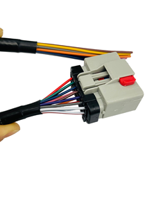 RP1226 Open-End Automotive Wiring Harness Cable 14-Pin Female Connector with PVC Insulated Copper Conductor