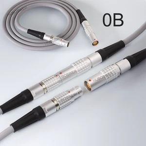 Cable Connection Extension Plug FGG Free Socket PHG 0B Series 2/3/4/5/6/7/9/12 Pins Push-Pull Self-Latching Circular Connector