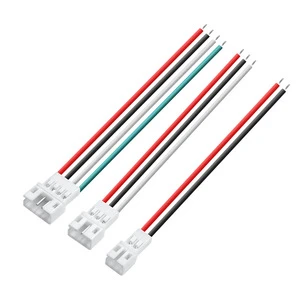 Custom PH XH Male Terminal Cable Red Black PVC Tinned Copper Conductor Customized Wire Harness for Household Appliance