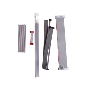 Custom 2.54mm Pitch Ribbon Cables 2.54mm 1.25mm 02P-20P Female To Male Connector Flat Ribbon Wire Harness Assemblies