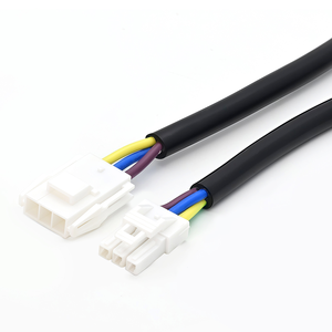 2 3 4 5 6 Pin Automotive Power Connector Wire Harness Cable Assembly Male To Female Automotive Wiring Harness