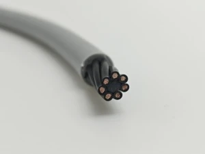 SIJAR MSFLEX-CV300 Industrial Copper Conductor Drag Chain Flexible PVC Sheath High-Flex Customizable Control Cable -20C~80C