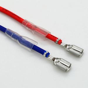 2.8mm 4.8mm 6.3mm 250 Automotive Female Clip 6.35 Splice 6.3 Wiring Spade Cable Terminal Connector for Eletrica Macho De Qk Plug