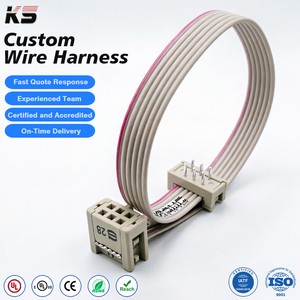 OEM Automotive Wire Harness JST Connector Waterproof IP67 Anti-Vibration for EV Car