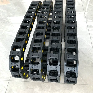 High Speed Nylon Material Electrical Bridge Cable Carrier Drag Chain Flexible Cable Drag