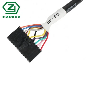 YZlink Factory Custom 8 Pin Industrial Automation Cable Wiring+Harness