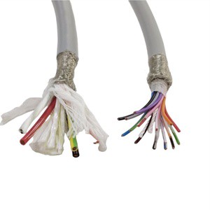 Multi-core Shielded Control Cable Tinned Copper Mesh Braided Shield High Quality PVC Control Cable Copper Control Cable