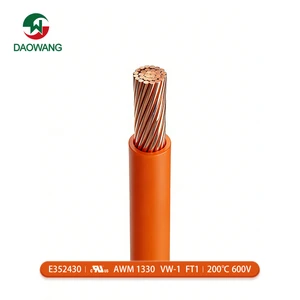 UL1330 FEP Insulated Renewable Energy Wire 200C 600V Wire for Solar Wind and Geothermal Energy Systems