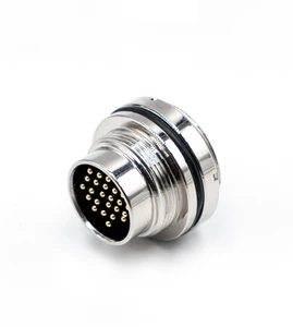 LECHUAN C091 M16 5Pin 7P Circular Socket Connector IP67/IP68 PCB Front Panel Mount Male Straight Solder Cable Connector