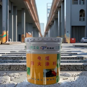 Intumescent Fireproof Coating Exterior Building Construction Cable Materials Fireproofing Materials for Building Construction