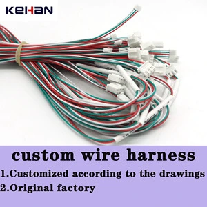 OEM Factory Custom Range Hood Cooktop Wiring Harness High Temperature Resistant Silicone Cable Assembly CE RoHS Low MOQ