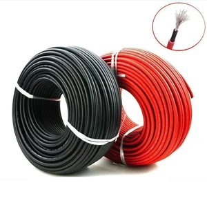 Solar Cable TUV62930 IEC131-1x6 LSZH Inflaming Polyolefin Insulation & Jacket Solar Pv Cable China Factory Cable Solar