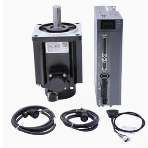 400W 750W 1.8/1KW AC Servo Motor Driver Set with ABZ Feedback Function Machine Tools Accessories for 60 80 130 Machines