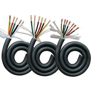 Factory Customize TRVV High Flexible Power Cable 6 Million Times Bending Flexible Drag Chain Cable