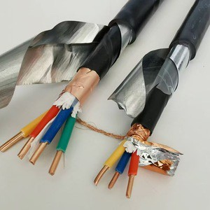 Copper Shielded XLPE Insulated Industrial Instrumentation Control Cable Anti Interference