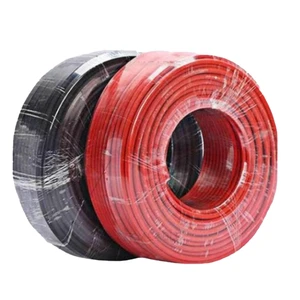 Hot Sell 8Gauge 10Ft Marine Tinned Copper Boat Cable Stranded USA OFC Oxygen Free Copper Wire for Automotive Boat Speakers Solar