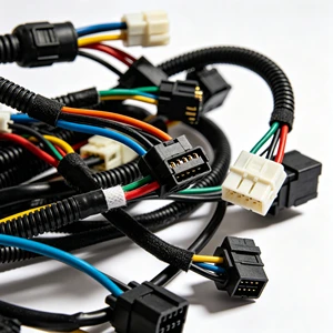 Custom High Temperature Wire Harness Assembly Silicone Cable Harness for Industrial Oven Heating Systems Factory