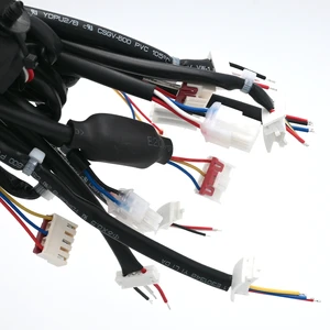 Professional Cable Manufacturer's Customizable Wiring Harness Water-Proof Rubber PTFE PVC Nylon PBT Electronics