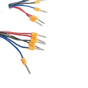 Multi-core Shielded Cable 2.54*6P PVC Jacket Plastic Shell Continuous Tubular Insulated Terminals Equipment Wiring Harness