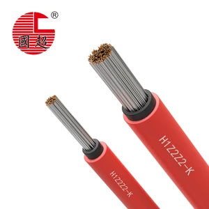 H1Z2Z2-K Photovoltaic Cable DC 1500V Low Smoke Zero Halogen UV Resistant 2.5-16mm² in Stock