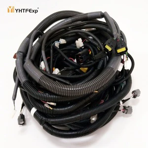 Original quality excavator wiring harness , External wiring harness for SK 120-2