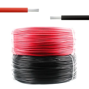 -11627 High Quality 6 AWG 1000V DC Tinned Copper Cable Wire PVC Insulated Industrial Low Voltage Energy Storage System
