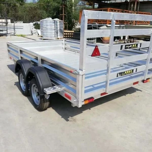 High Quality Car Carrier Trailer/cable Drum Trailer/off Road Travel Trailer Box Trailer