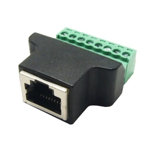 #35204 RJ45 socket to 8pin terminal RJ45 To 8pin Terminal