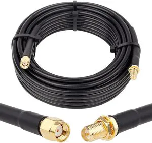 RG58 RP-SMA Male To RP-SMA Female RF Coaxial Cable TP Link WIFI Extended Cable