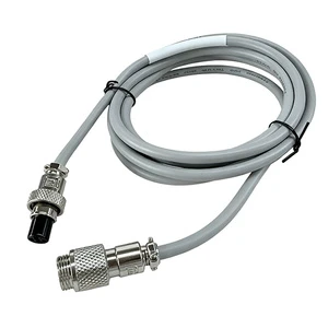 Customizable M12 Industrial Waterproof Connector Cable Zinc Alloy 6P TRVVP Shielded 10A Power Cable Wire Harness