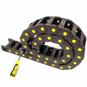 Various Sizes of High-quality Plastic Flexible Cable Drag Chains for CNC Machine Tools