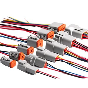 IP67 Waterproof Automotive Wire Harness TE Molex JST Yazaki Connector IATF16949 UL RoHS Auto Cable Assembly