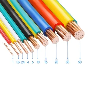 EU Low-smoke PVC Insulated Solid Conductor Low-voltage Cables 450/750V for Construction/Industrial Applications