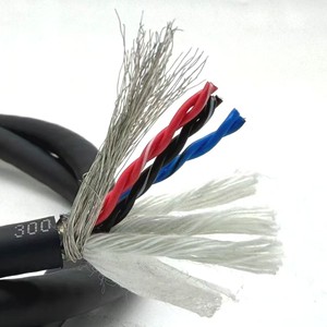 TRVVP Ultra-flexible Drag Chain Cable with Shielding, 10 Million Cycle Drag Cable 2-16 Core Robot tank signal Control Wire