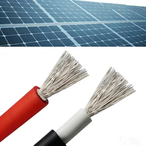 High Performance Copper XLPE DC Industrial Photovoltaic System Cable Weather UV Resistance 1500V Low Voltage Rated Power Station