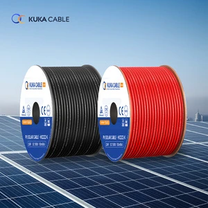 DC Solar Cable TUV CPR Certified 4/6/10mm² Tinned Copper -40~125℃ Flame Retardant for Global Solar Projects