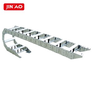Galvanized Series Flexible Steel Drag Chain Special for Hydraulic Hose and Cable Protection
