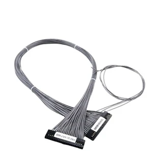 IDC Flat Ribbon Cable Assembly with Labeled Connectors for Test Equipment