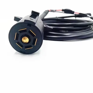 Factory price Heavy Duty 7 Way Trailer Plug Cord Wire Weatherproof Cable assembly