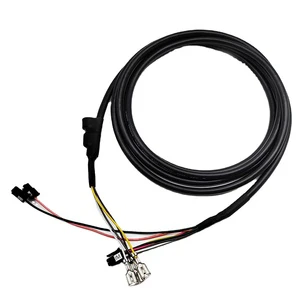 Custom Industrial Control Cable Assemblies Ring Crimp Spade TAB-ON Terminal Harness Gearbox Control Wire Harness