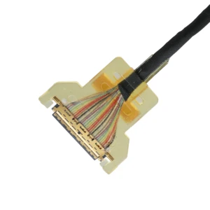 32AWG LVDS Cable Assembly 30P/40P 0.4mm Pitch Shielded Wire Harness PVC for High-Speed Signal Transmission 20453-230T-03