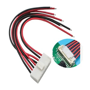 End Tinned 100mm 8 Pin 18AWG Industrial Wiring Harness