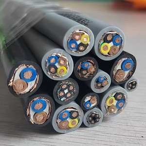 Multi-core Shielded Cable RVVP 0.5mm2 1.0mm2 3 4 5 6 8 10-core Anti-interference Control signal Cable